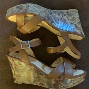 Wedge heeled sandals